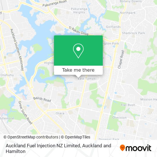 Auckland Fuel Injection NZ Limited map