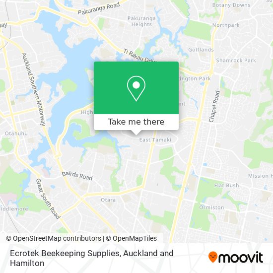 Ecrotek Beekeeping Supplies map