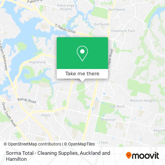 Sorma Total - Cleaning Supplies map