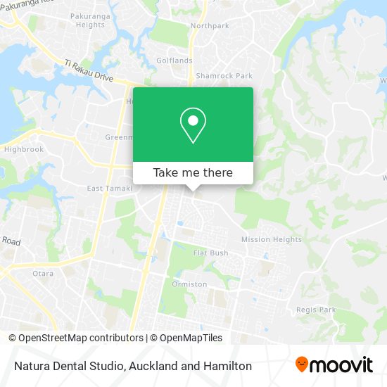 Natura Dental Studio map