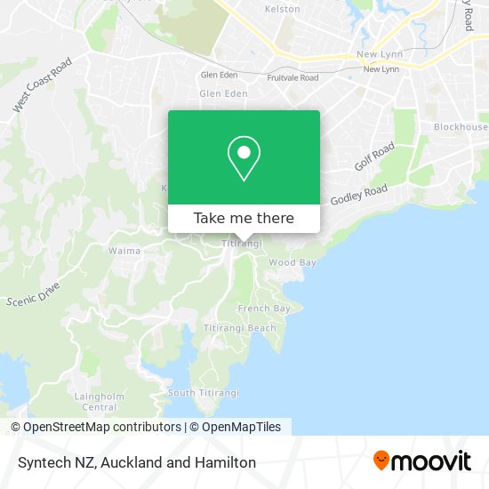 Syntech NZ map