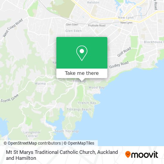 Mt St Marys Traditional Catholic Church map