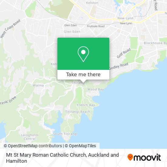 Mt St Mary Roman Catholic Church map