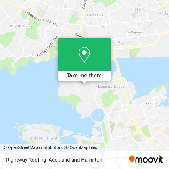 Rightway Roofing map