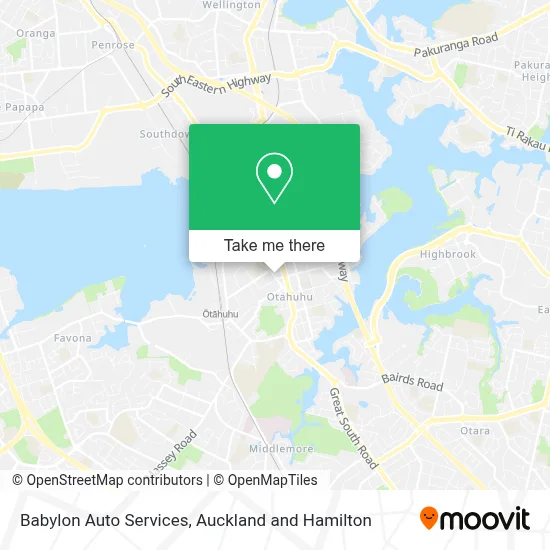 Babylon Auto Services map