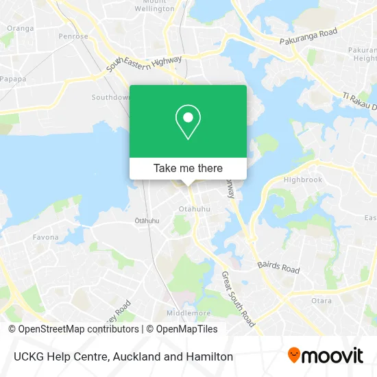 UCKG Help Centre map