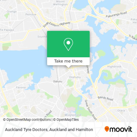 Auckland Tyre Doctors地图