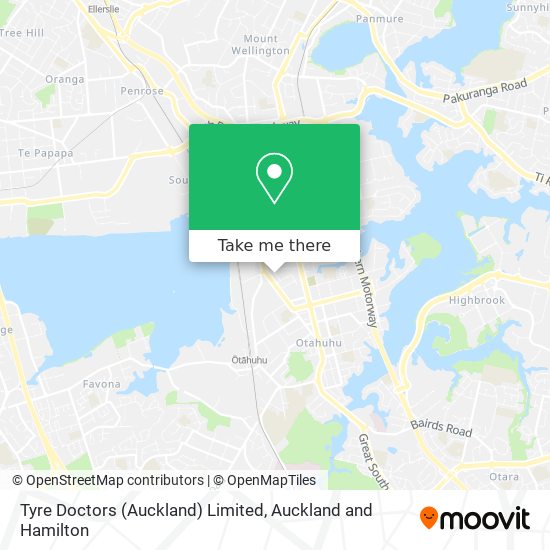 Tyre Doctors (Auckland) Limited map