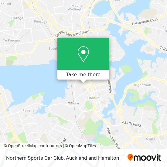 Northern Sports Car Club map
