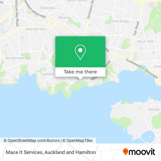 Mace It Services map