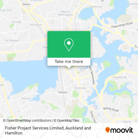 Fisher Project Services Limited map