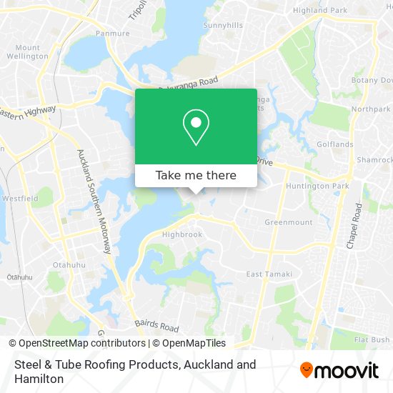 Steel & Tube Roofing Products map