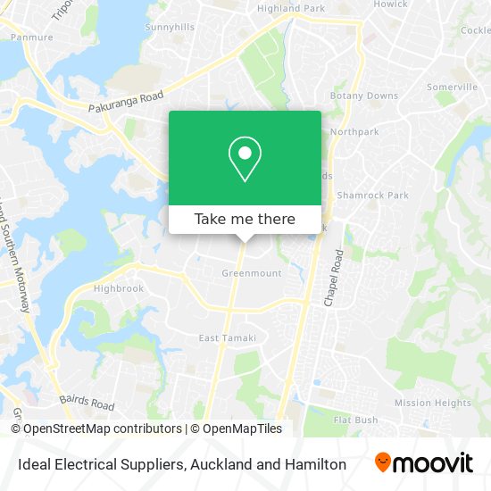 Ideal Electrical Suppliers map