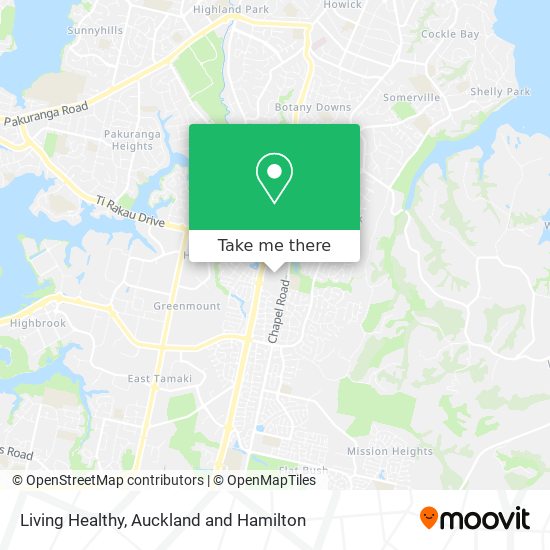 Living Healthy map