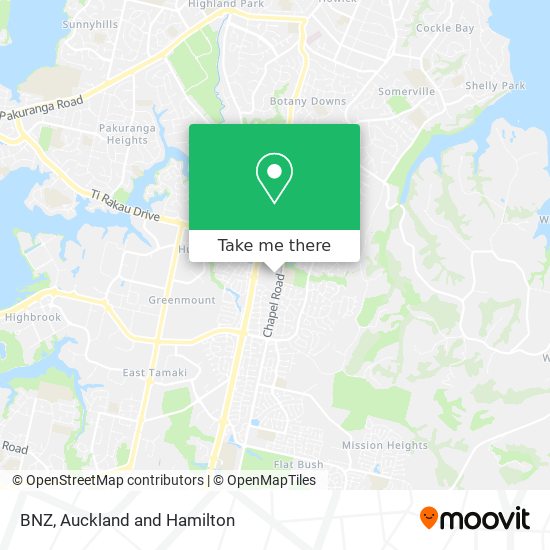 BNZ map