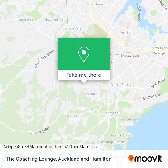 The Coaching Lounge map