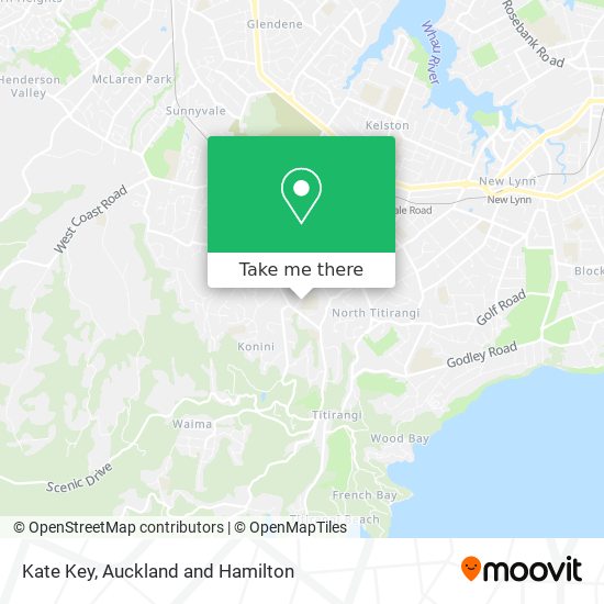 Kate Key map