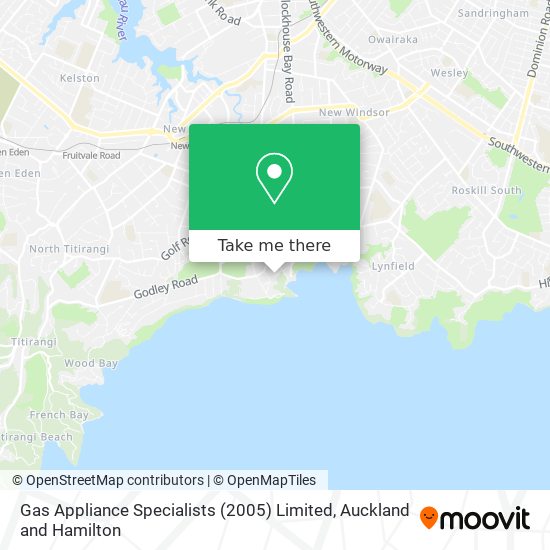 Gas Appliance Specialists (2005) Limited map
