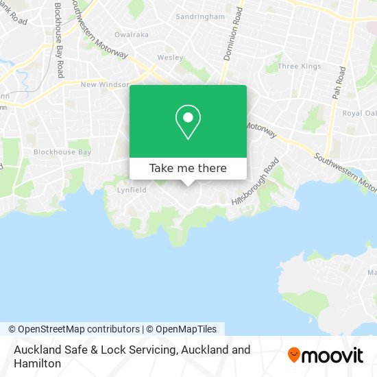 Auckland Safe & Lock Servicing地图