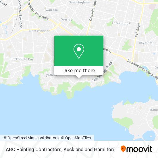 ABC Painting Contractors map
