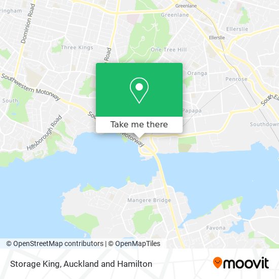 Storage King map