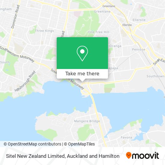 Sitel New Zealand Limited map