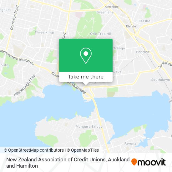 New Zealand Association of Credit Unions地图