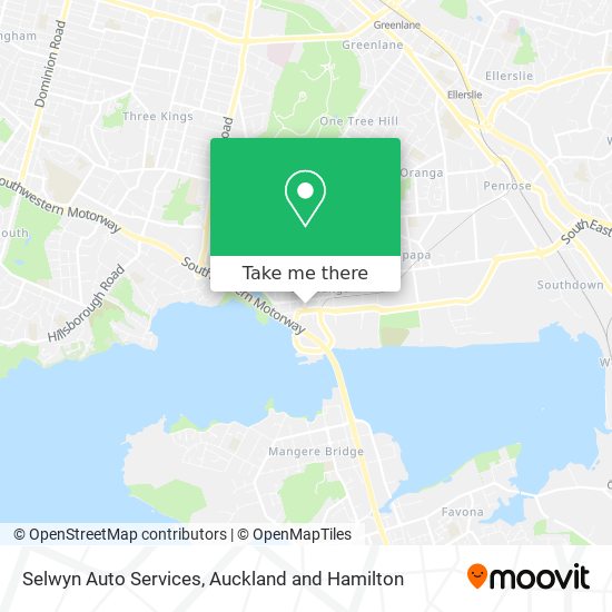 Selwyn Auto Services map