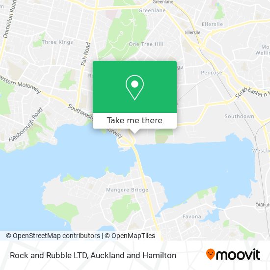 Rock and Rubble LTD map