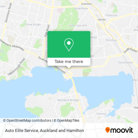 Auto Elite Service map