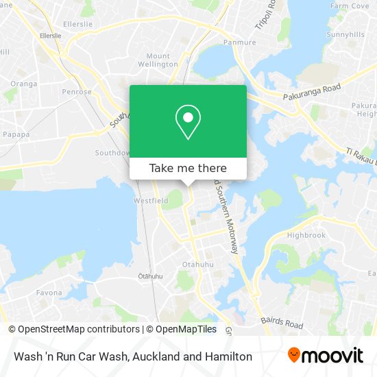 Wash 'n Run Car Wash map