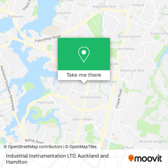 Industrial Instrumentation LTD map