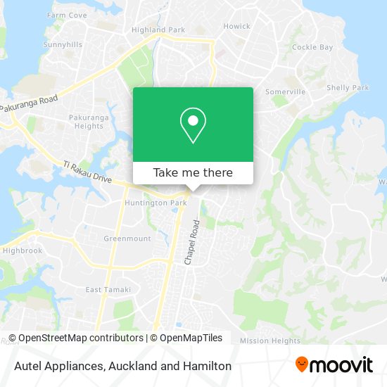 Autel Appliances map