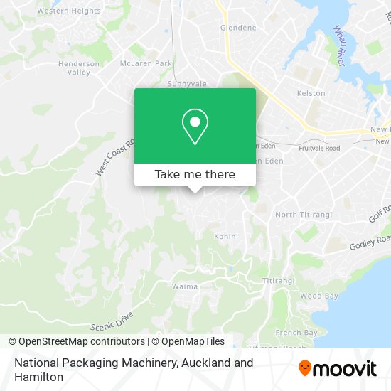 National Packaging Machinery map