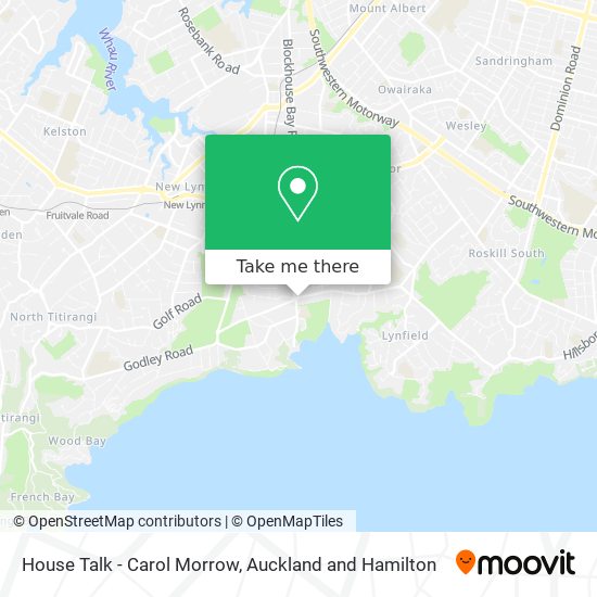 House Talk - Carol Morrow map