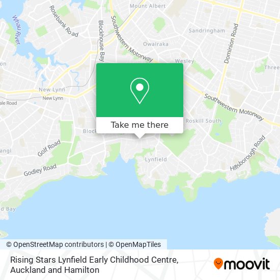 Rising Stars Lynfield Early Childhood Centre map