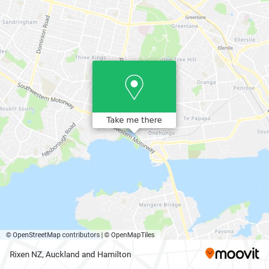 Rixen NZ map