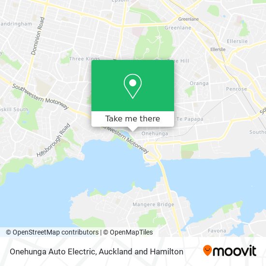 Onehunga Auto Electric map
