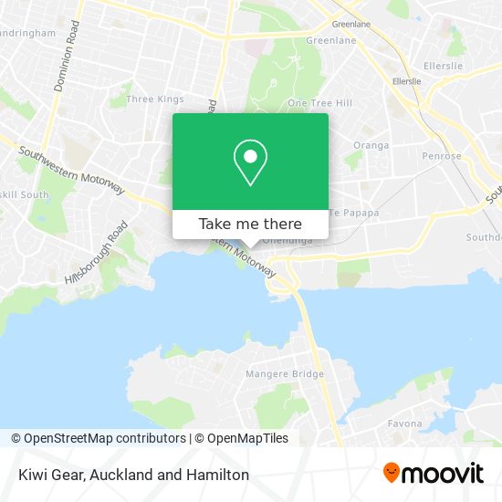 Kiwi Gear map