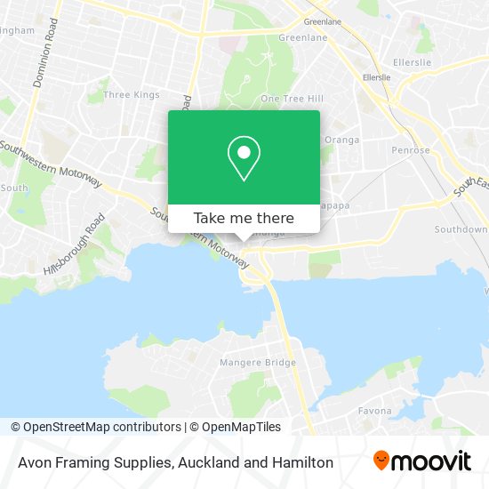 Avon Framing Supplies地图
