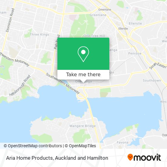 Aria Home Products map