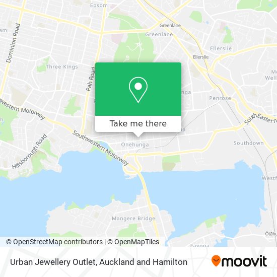 Urban Jewellery Outlet map