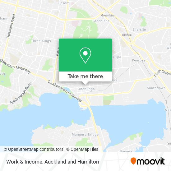 Work & Income map