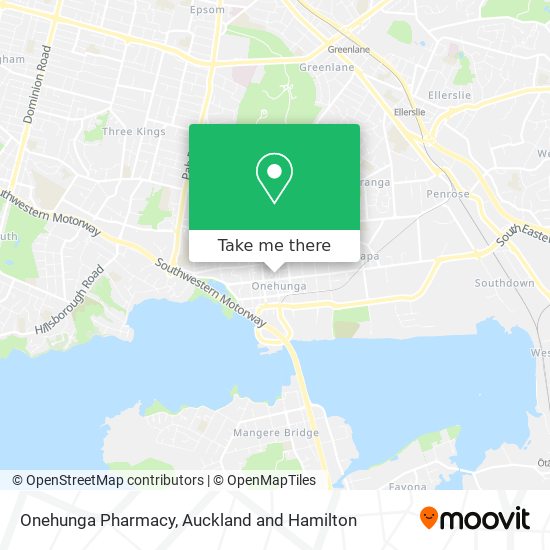 Onehunga Pharmacy map