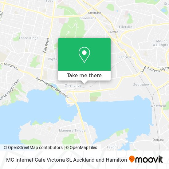 MC Internet Cafe Victoria St map
