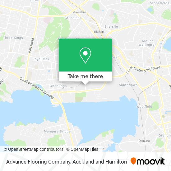 Advance Flooring Company map