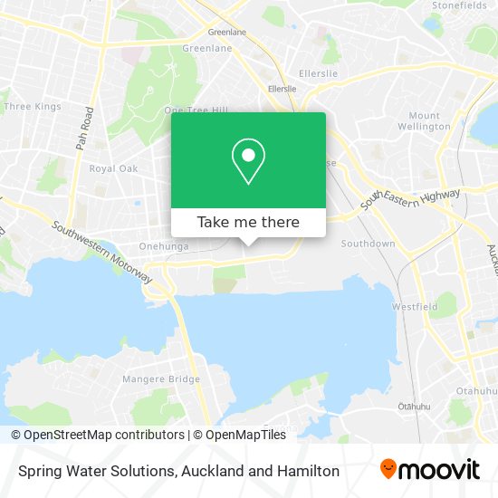 Spring Water Solutions map