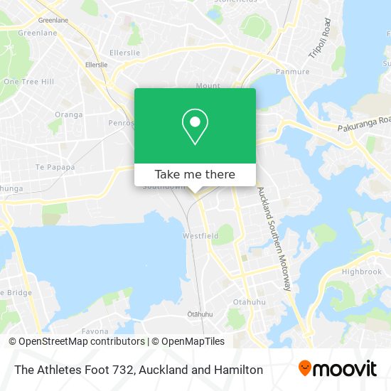 The Athletes Foot 732 map