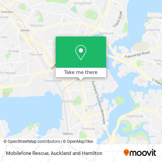 Mobilefone Rescue map