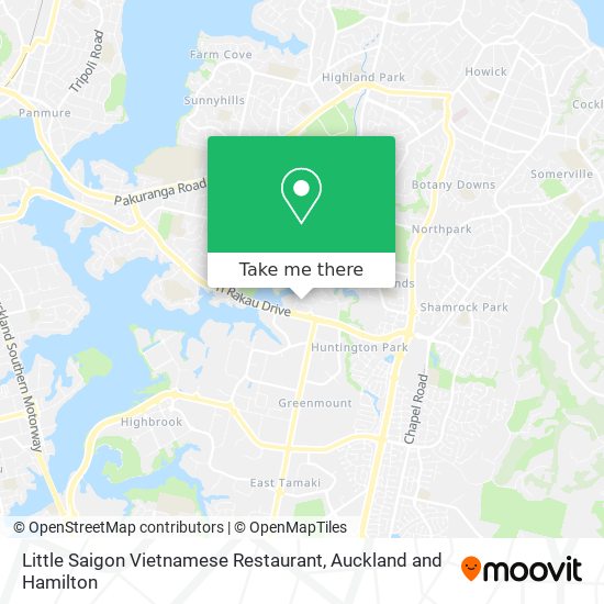 Little Saigon Vietnamese Restaurant地图